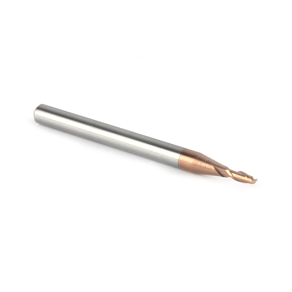 55°钨钢两刃平头钢刀D2xD4x50Lx2F