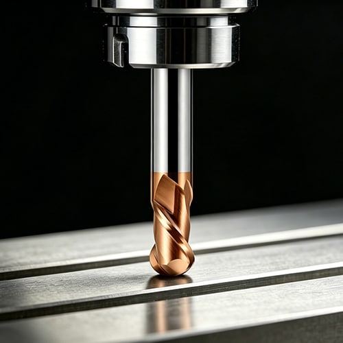 HRC55 2F Ball Nose End Mill 1 HRC55 2F Ball Nose End Mill