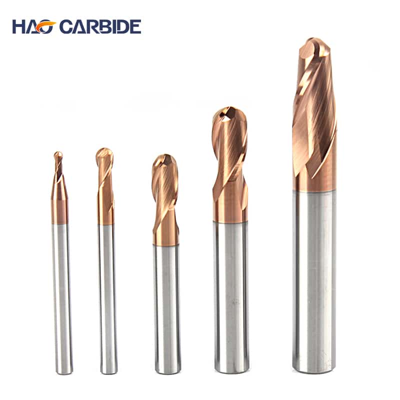 HRC55 2F Ball Nose End Mill 2 HRC55 2F Ball Nose End Mill - Image 2