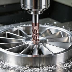 HRC60 4F Corner Radius End Mill