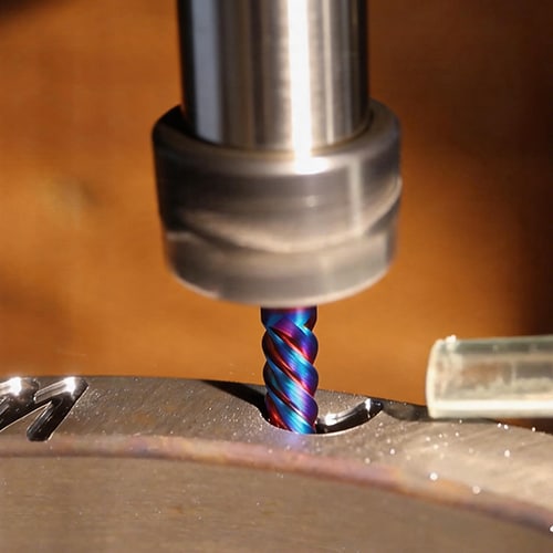 HRC65 4F Flat End Mill 1 HRC65 4F Flat End Mill