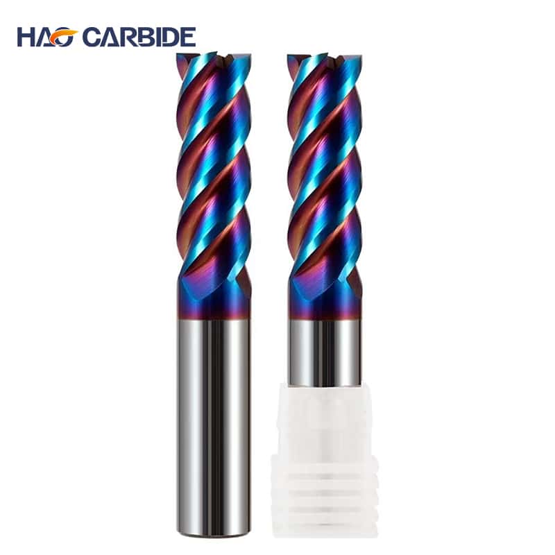 HRC65 4F Flat End Mill 2 HRC65 4F Flat End Mill - Image 2