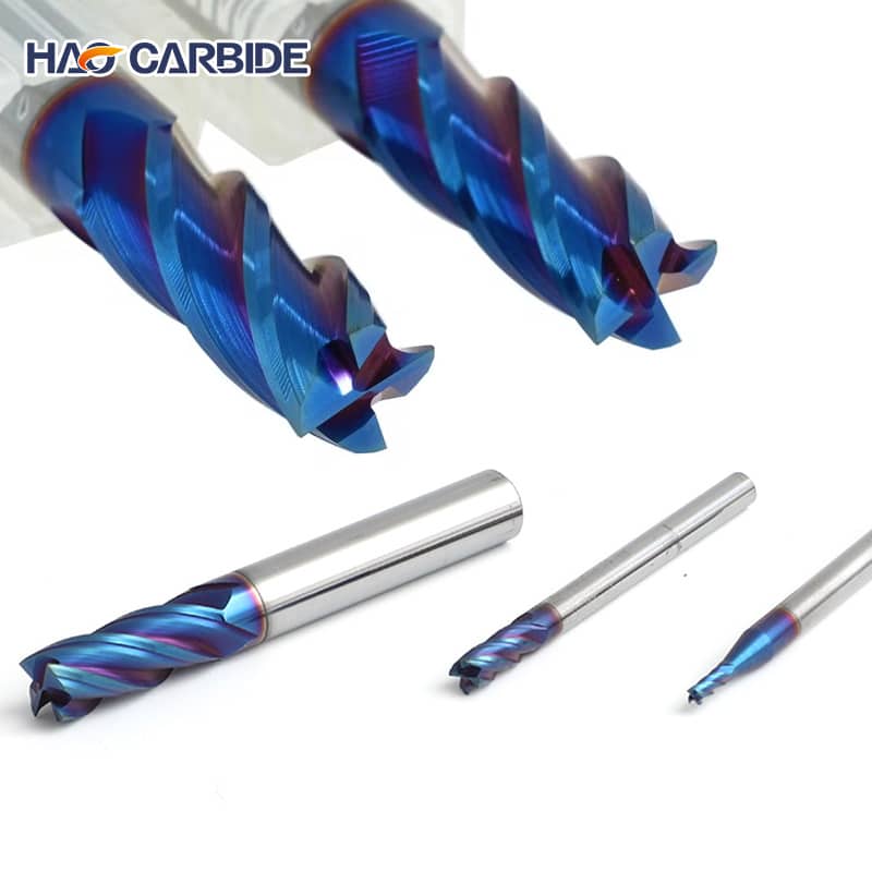 HRC65 4F Flat End Mill 3 HRC65 4F Flat End Mill - Image 3
