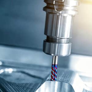 HRC65 4F Corner Radius End Mill