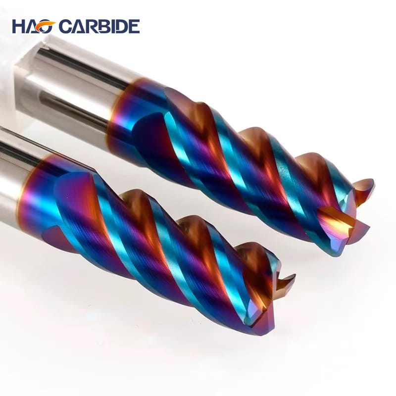 HRC65 4F Corner Radius End Mill 2 HRC65 4F Corner Radius End Mill - Image 2