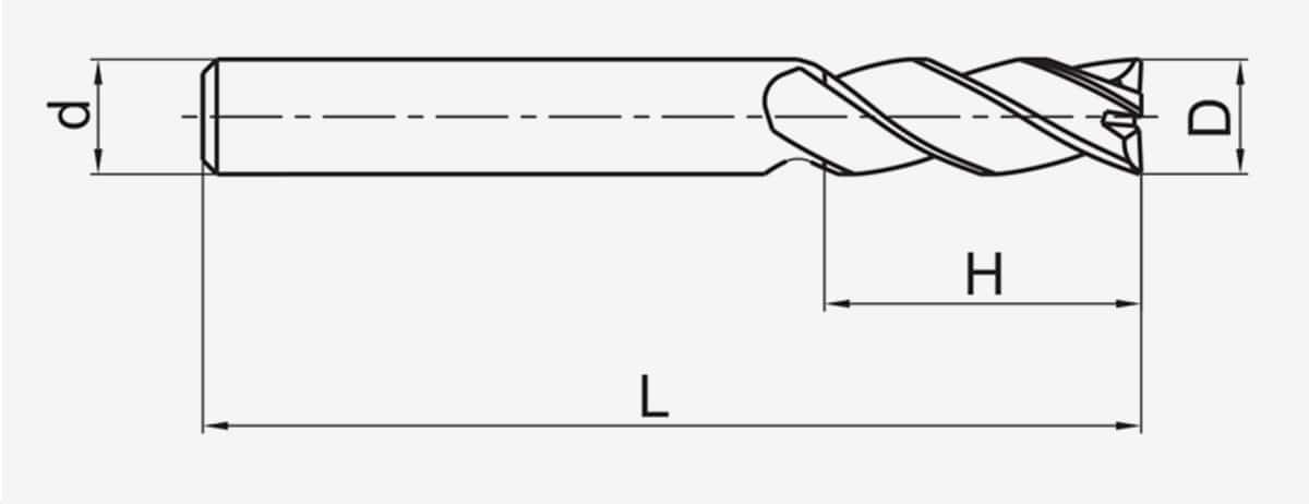 2F3F Aluminum End Mill Detail 04 2