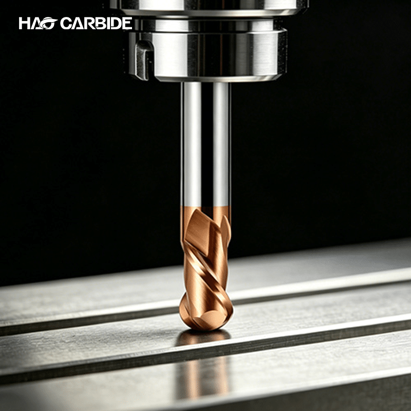 HRC55 2F Ball Nose End Mill 1 HRC55 2F Ball Nose End Mill