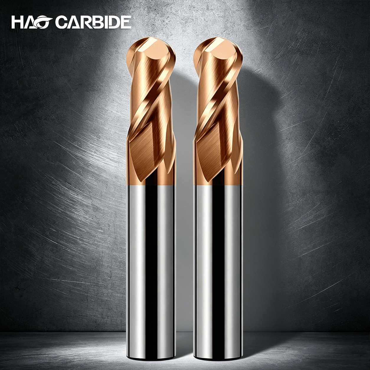 HRC55 2F Ball Nose End Mill 3 HRC55 2F Ball Nose End Mill - Image 3