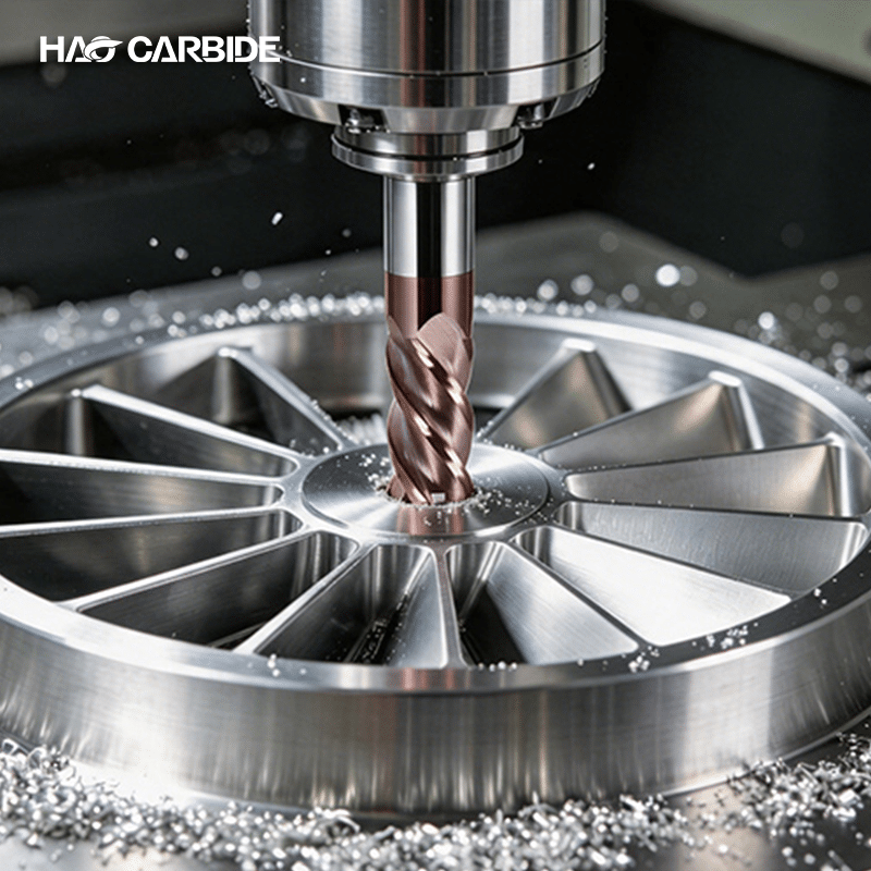 HRC60 4F Corner Radius End Mill 1 HRC60 4F Corner Radius End Mill