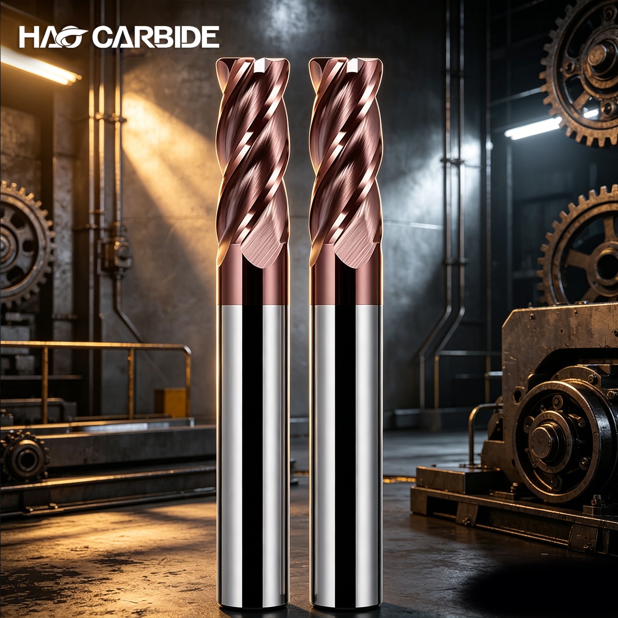 HRC60 4F Corner Radius End Mill 2 HRC60 4F Corner Radius End Mill - Image 2