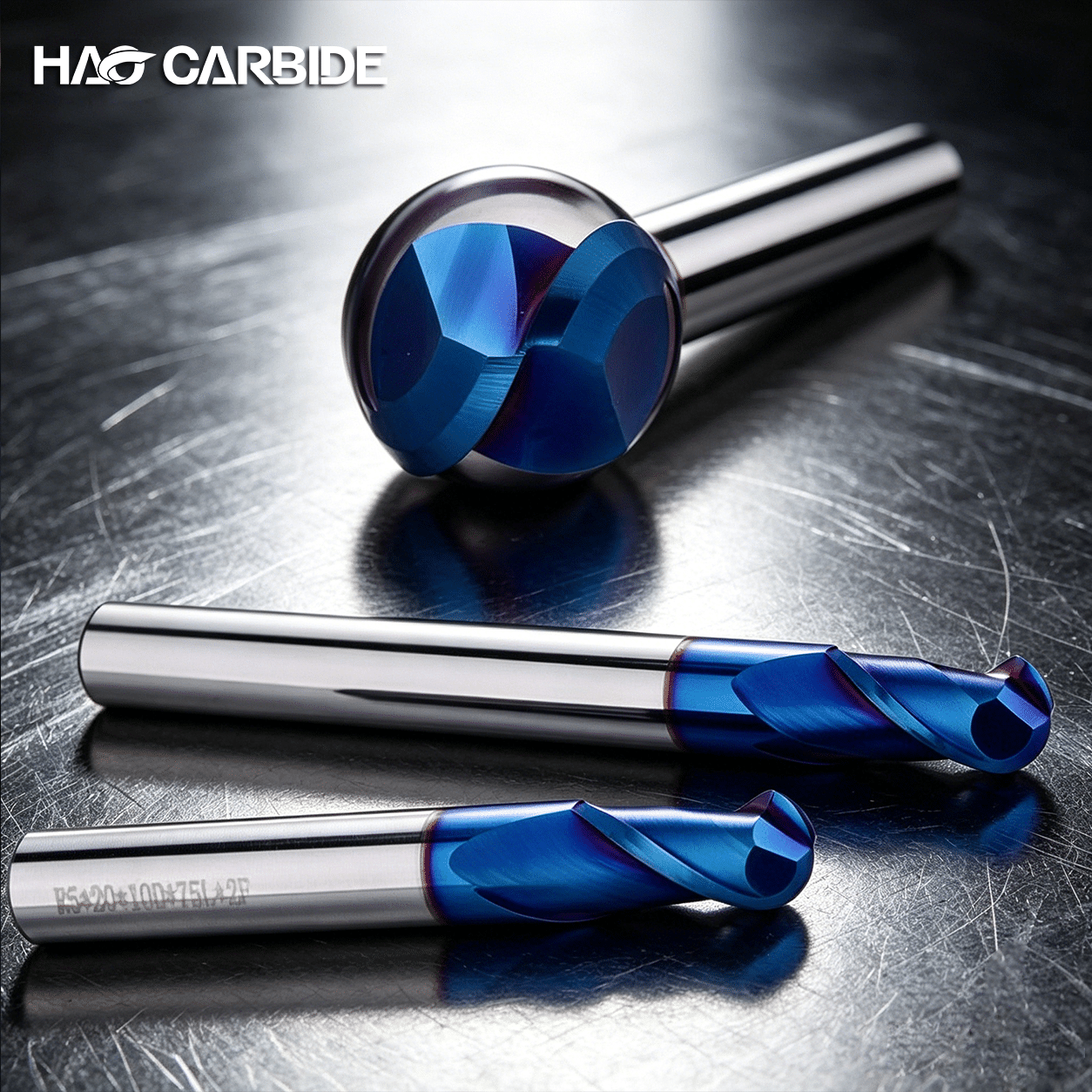 HRC65 2F Ball Nose End Mill 6 HRC65 2F Ball Nose End Mill - Image 6