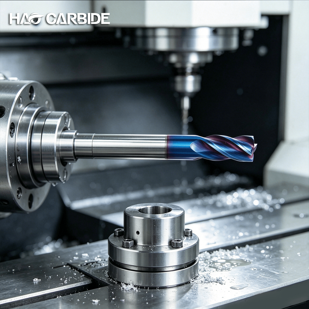 HRC65 4F Corner Radius End Mill 2 HRC65 4F Corner Radius End Mill - Image 2